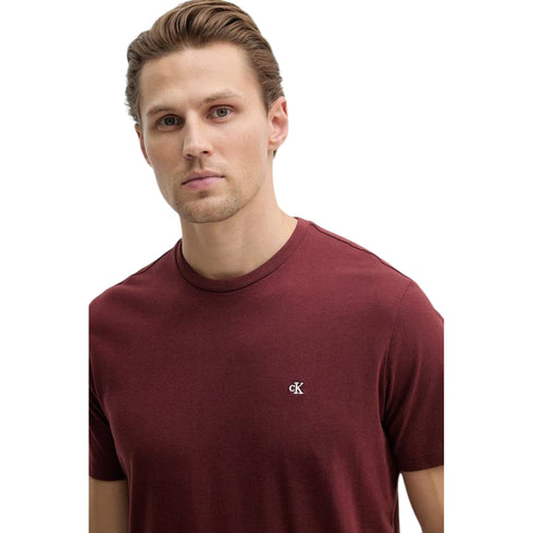 Calvin Klein Jeans T-shirt mm T-shirt uomo in cotone CLASSIC MONOGRAM S P26-CALVIN KLEIN JEANSLV04RD254G-WFW-S - Francavilla Moda