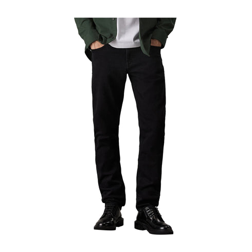 CALVIN KLEIN Jeans Jeans Uomo slim fit vita media Nero - Francavilla Moda