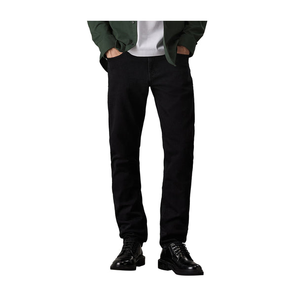 CALVIN KLEIN Jeans Jeans Uomo slim fit vita media Nero - Francavilla Moda