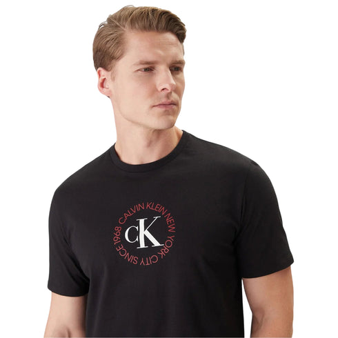 Calvin Klein Jeans T-shirt mm Uomo T-shirt WORD CIRCLE S P26-CALVIN KLEIN JEANSLV14RE816G-YAA-S - Francavilla Moda