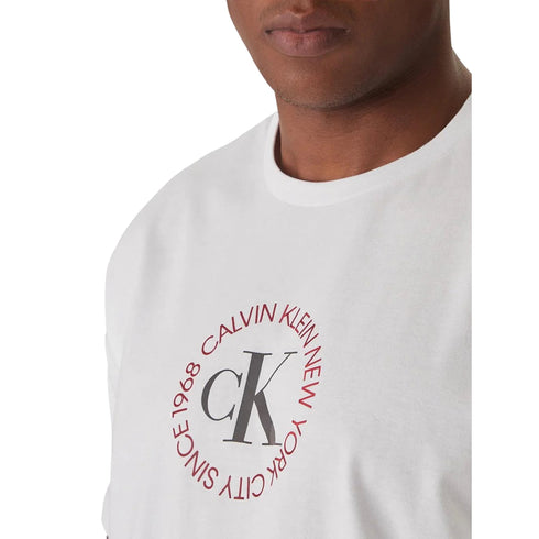 Calvin Klein Jeans T-shirt mm Uomo T-shirt WORD CIRCLE S P26-CALVIN KLEIN JEANSLV14RE816G-YAA-S - Francavilla Moda