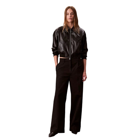 Calvin Klein Pantalone Pantalone Donna Chino a gamba larga 2 - Francavilla Moda