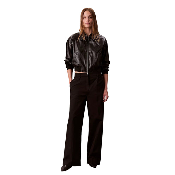 Calvin Klein Pantalone Pantalone Donna Chino a gamba larga 2 - Francavilla Moda