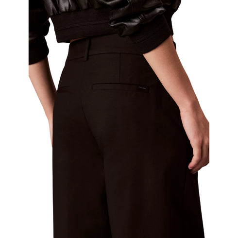 Calvin Klein Pantalone Pantalone Donna Chino a gamba larga 2 - Francavilla Moda