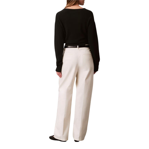 Calvin Klein Pantalone Pantalone Donna Chino a gamba larga 2 P26-CALVIN KLEINLV044D664G-YAS-2 - Francavilla Moda