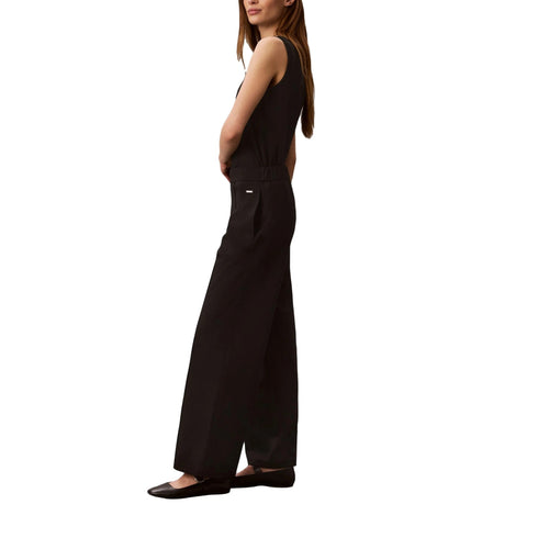 Calvin Klein Pantaloni Pantalone Donna interlock ampio XS - Francavilla Moda