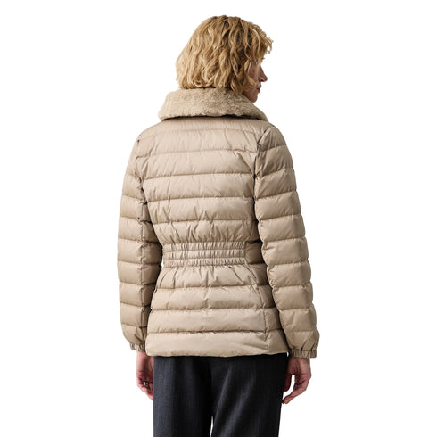 Calvin Klein Piumino corto Piumino Donna con pelliccia sintetica S - Francavilla Moda