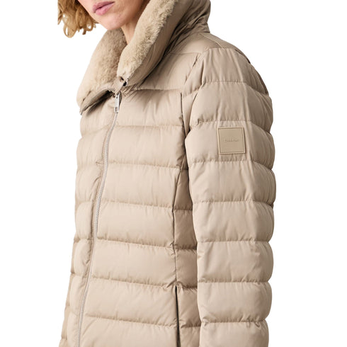 Calvin Klein Piumino corto Piumino Donna con pelliccia sintetica S - Francavilla Moda