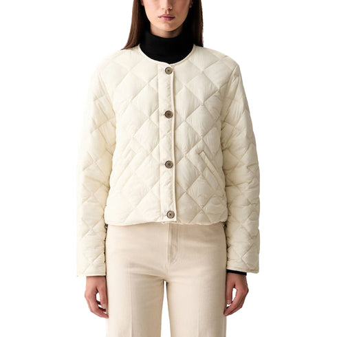 Calvin Klein Piumino corto Piumino Donna leggero a girocollo XS - Francavilla Moda