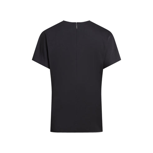Calvin Klein T-shirt T-shirt Donna satinata a tinta unita 34 P25 - CALVIN KLEINK208191 - BEH - 34 - Francavilla Moda