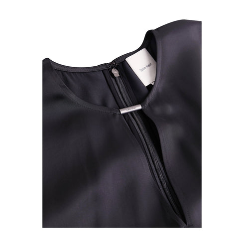 Calvin Klein T-shirt T-shirt Donna satinata a tinta unita 34 P25 - CALVIN KLEINK208191 - BEH - 34 - Francavilla Moda