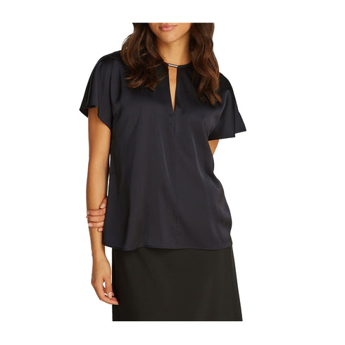 Calvin Klein T-shirt T-shirt Donna satinata a tinta unita 34 P25 - CALVIN KLEINK208191 - BEH - 34 - Francavilla Moda