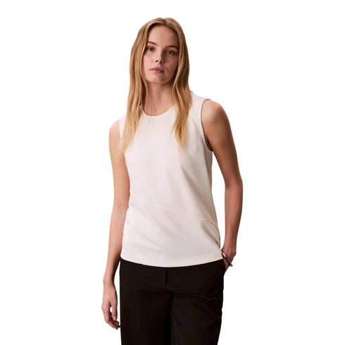 Calvin Klein Top Top Donna con cuciture diagonali XS - Francavilla Moda