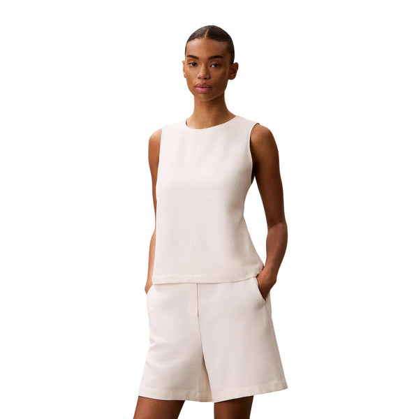 Calvin Klein Top Top Donna girocollo testurizzato 2 - Francavilla Moda