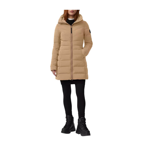 Canada Goose Piumino lungo Donna Piumino lungo Clair Coat Desert sand - Francavilla Moda