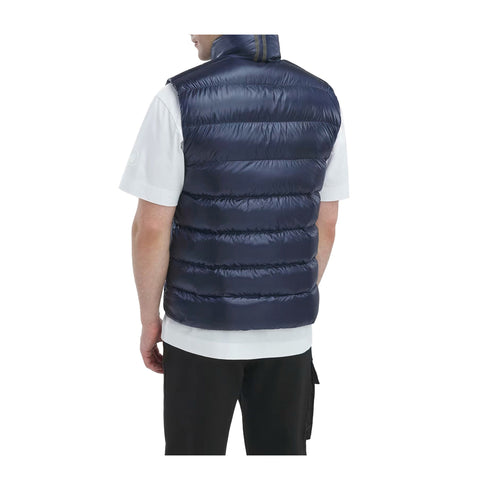 Canada Goose Piumino smanicato Gilet Uomo Crofton Down Blu - Francavilla Moda