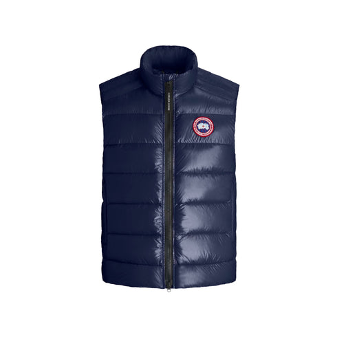 Canada Goose Piumino smanicato Gilet Uomo Crofton Down Blu - Francavilla Moda