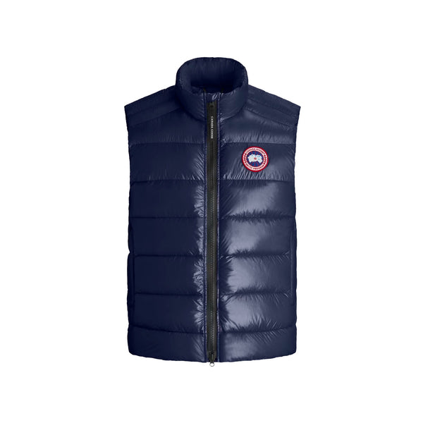 Canada Goose Piumino smanicato Gilet Uomo Crofton Down Blu - Francavilla Moda