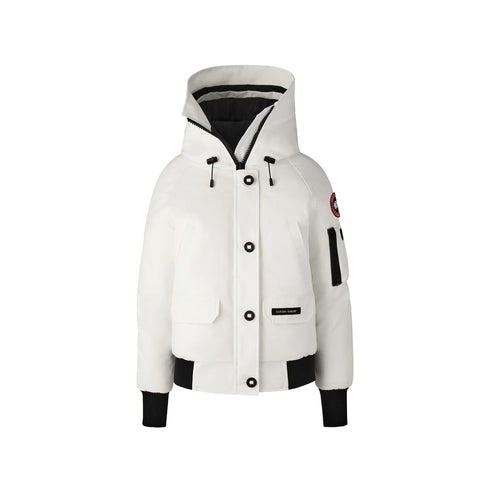 CANADA GOOSE Giacca imbottita Parka Donna corto Chilliwack Bianco - Francavilla Moda