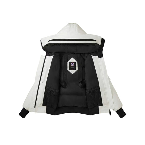 CANADA GOOSE Giacca imbottita Parka Donna corto Chilliwack Bianco - Francavilla Moda