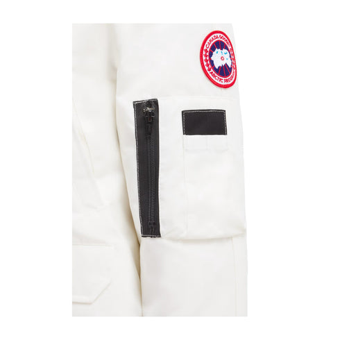 CANADA GOOSE Giacca imbottita Parka Donna corto Chilliwack Bianco - Francavilla Moda