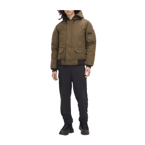 CANADA GOOSE Giacca imbottita Parka Uomo corto Chillywack Militare - Francavilla Moda