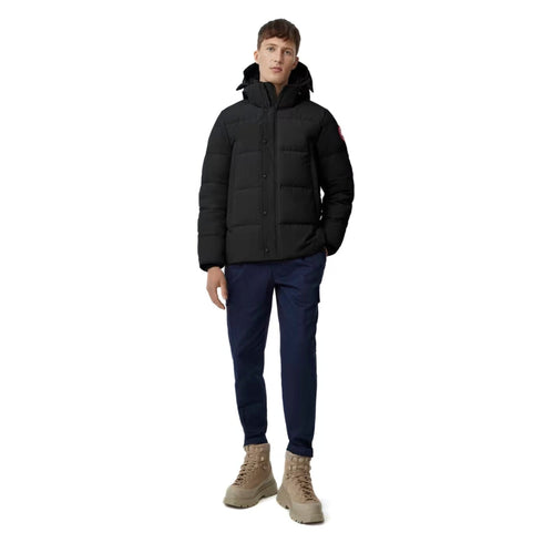 Canada Goose Parka Parka Uomo corto Wyndham Nero - Francavilla Moda