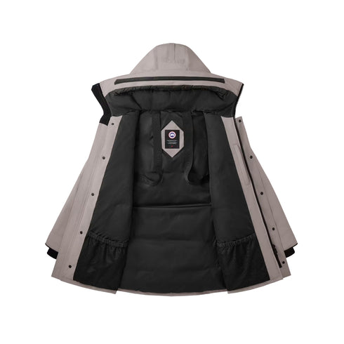 CANADA GOOSE Giacca imbottita Parka Uomo Langford medio Limestone - Francavilla Moda