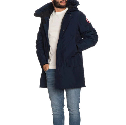 Canada Goose Parka Parka Uomo Langford medio Blu A24 - CANADA GOOSE2052M - 63 - L - Francavilla Moda
