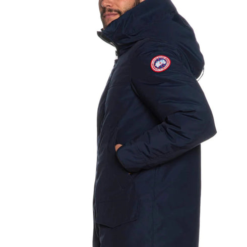 Canada Goose Parka Parka Uomo Langford medio Blu A24 - CANADA GOOSE2052M - 63 - L - Francavilla Moda