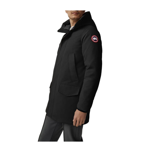 CANADA GOOSE Giacca imbottita Parka Uomo Langford medio Nero A24 - CANADA GOOSE2052M - 61 - M - Francavilla Moda