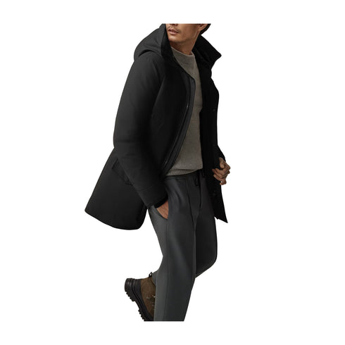 CANADA GOOSE Giacca imbottita Parka Uomo Langford medio Nero A24 - CANADA GOOSE2052M - 61 - M - Francavilla Moda