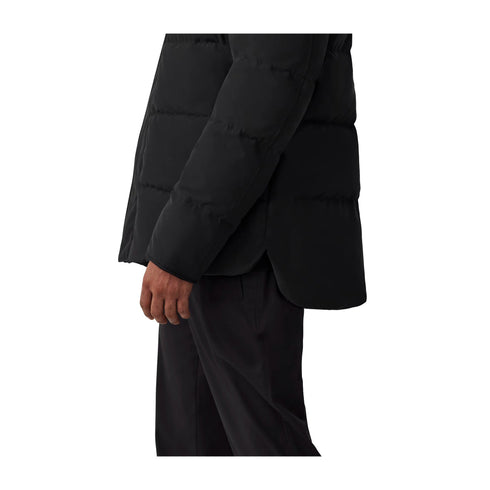 CANADA GOOSE Giacca imbottita Parka Uomo MacMillan con cappuccio Nero A24 - CANADA GOOSE2080M - 61 - S - Francavilla Moda