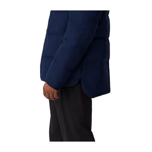 CANADA GOOSE Giacca imbottita Parka Uomo MacMillan con cappuccio Blu A24 - CANADA GOOSE2080M - 63 - S - Francavilla Moda