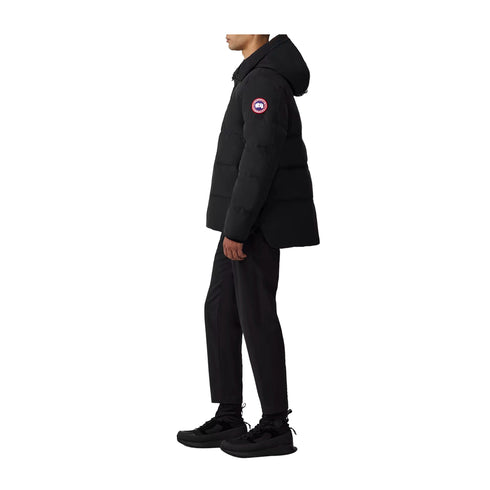 CANADA GOOSE Giacca imbottita Parka Uomo MacMillan con cappuccio Nero A24 - CANADA GOOSE2080M - 61 - S - Francavilla Moda