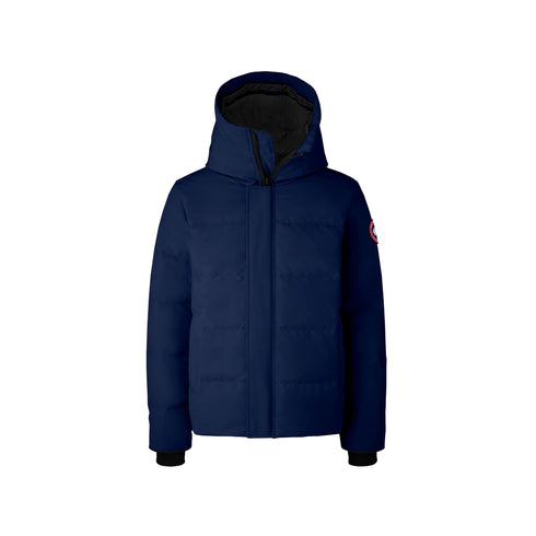 CANADA GOOSE Giacca imbottita Parka Uomo MacMillan con cappuccio Blu A24 - CANADA GOOSE2080M - 63 - S - Francavilla Moda