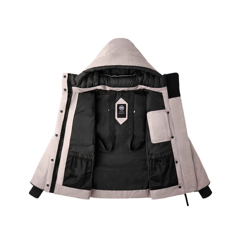 Canada Goose Piumino medio Piumino Donna McKenna con cinta Cipria A24 - CANADA GOOSE3852WB - 856 - S - Francavilla Moda