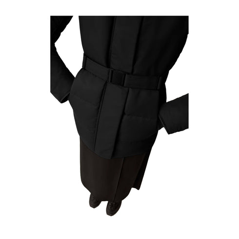 Canada Goose Piumino corto Piumino Donna McKenna con cinta Nero A24 - CANADA GOOSE3852WB - 61 - XS - Francavilla Moda