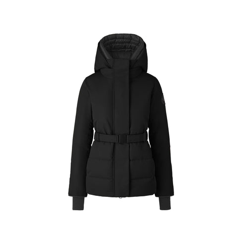 Canada Goose Piumino corto Piumino Donna McKenna con cinta Nero A24 - CANADA GOOSE3852WB - 61 - XS - Francavilla Moda
