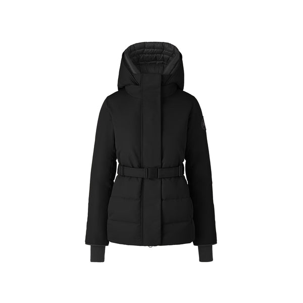 Canada Goose Piumino corto Piumino Donna McKenna con cinta Nero A24 - CANADA GOOSE3852WB - 61 - XS - Francavilla Moda