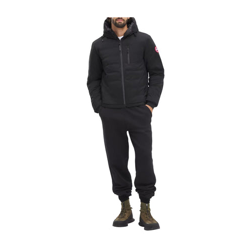 CANADA GOOSE Piumino corto Piumino Uomo Lodge con cappuccio Nero A24 - CANADA GOOSE5078M - 61 - S - Francavilla Moda