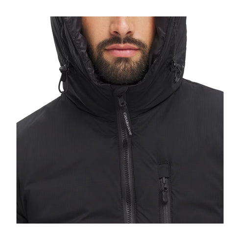 CANADA GOOSE Piumino corto Piumino Uomo Lodge con cappuccio Nero A24 - CANADA GOOSE5078M - 61 - S - Francavilla Moda