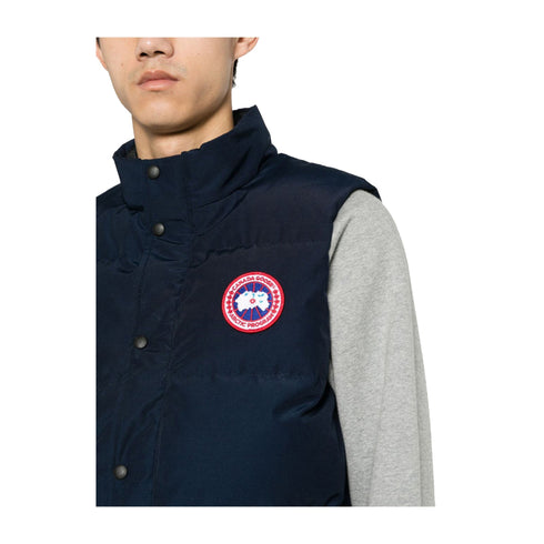 CANADA GOOSE Gilet Smanicato Uomo Freestyle Crew Blu A24 - CANADA GOOSE2054M - 63 - S - Francavilla Moda