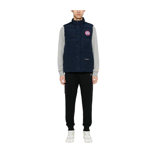 CANADA GOOSE Gilet Smanicato Uomo Freestyle Crew Blu A24 - CANADA GOOSE2054M - 63 - S - Francavilla Moda
