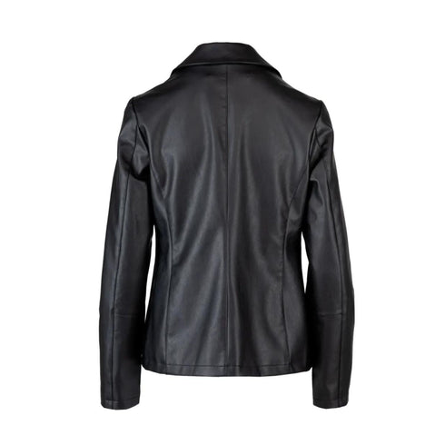 CENSURED Giacca blazer Giacca Donna in ecopelle con tasche Nero P24-CENSUREDGWINID-PSN4-90-XS - Francavilla Moda