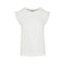 CENSURED T-Shirt T-shirt Donna con maniche volant Bianco - Francavilla Moda