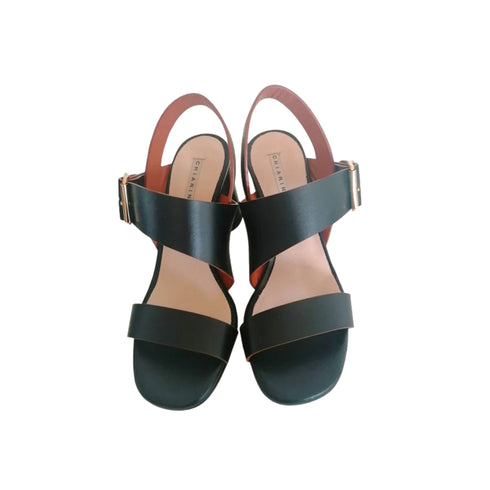 Chiarini Bologna Sandalo Sandalo Donna con tacco tondo 36 - Francavilla Moda