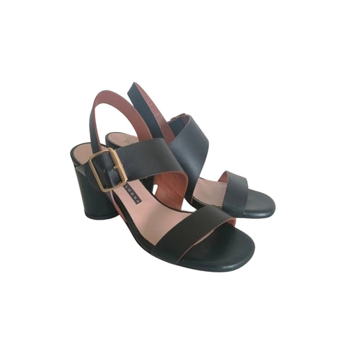 Chiarini Bologna Sandalo Sandalo Donna con tacco tondo 36 - Francavilla Moda