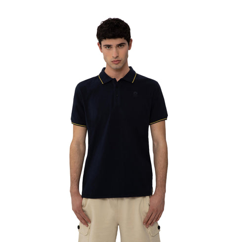 Ciesse Piumini Polo Polo Uomo Saxon riga a contrasto M P25 - CIESSE PIUMINI255CPMT21665C0C40X - 341XXX - M - Francavilla Moda