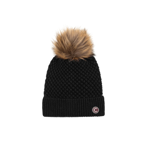 Colmar Berretto Berretto Donna con Pompon in Pelliccia Sintetica UNI A25-COLMARMD4854E3XS-99-UNI - Francavilla Moda